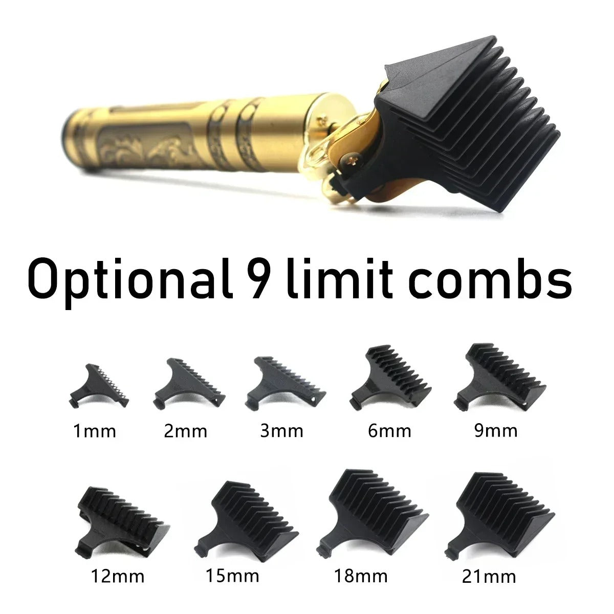 T9 Vintage Rechargeable Hair Trimmer for Men & Boys | Professional Beard & Hair Shaving Machine