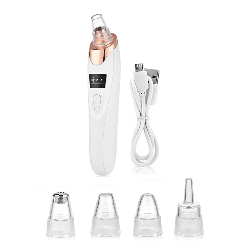 5-in-1 Electric Blackhead Remover Vacuum | Deep Pore Acne & Oil Suction Face Cleaner
